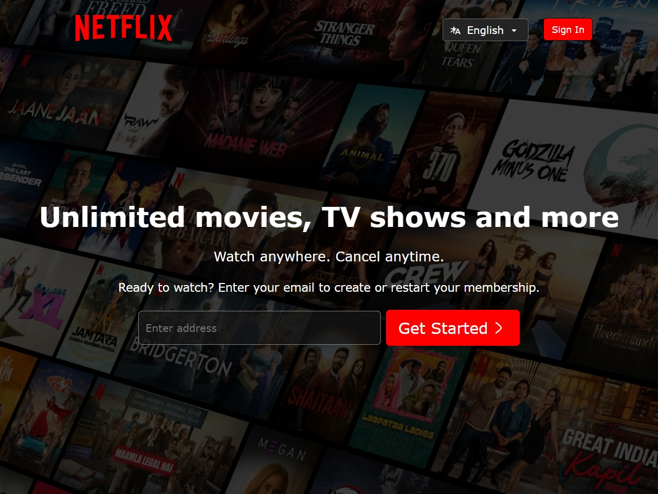 netflix-clone Screenshot